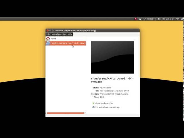 MapReduce on Cloudera VM 1