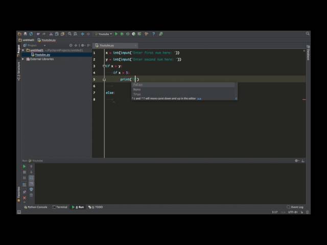 Python Basics - 6 part 1 - Nested if statements