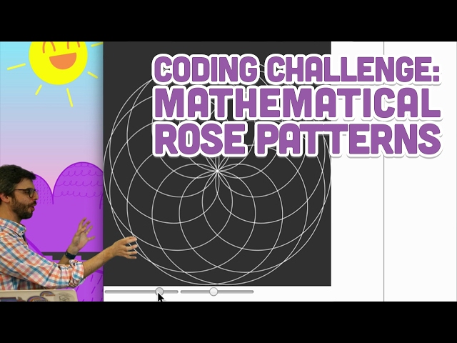 Coding Challenge #55: Mathematical Rose Patterns