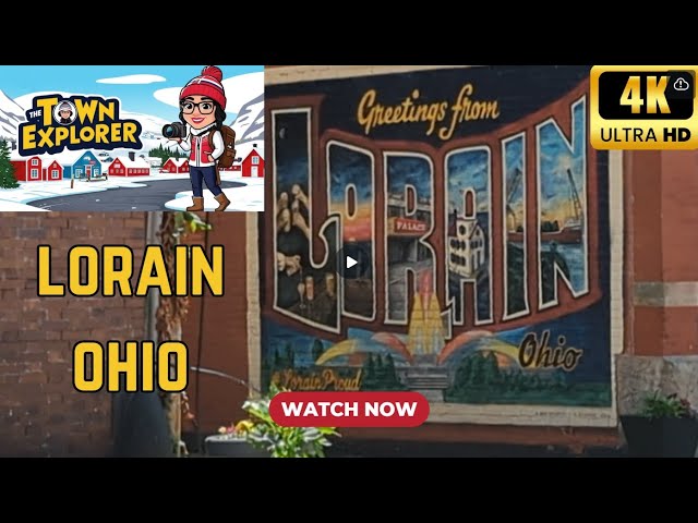 Lorain, Ohio - A Walking Tour [4K]