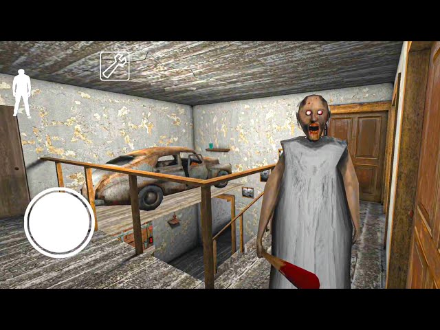 Granny Game Horror Escape Gameplay | Car In Air 🔥 Granny Custom Map Ep16