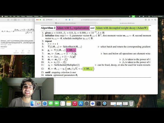 Adam and AdamW Lucidly Explained!