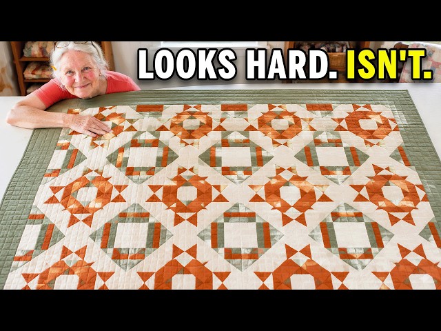 The Simplest Beginner Quilt EVER — You'll Feel Like a GENIUS