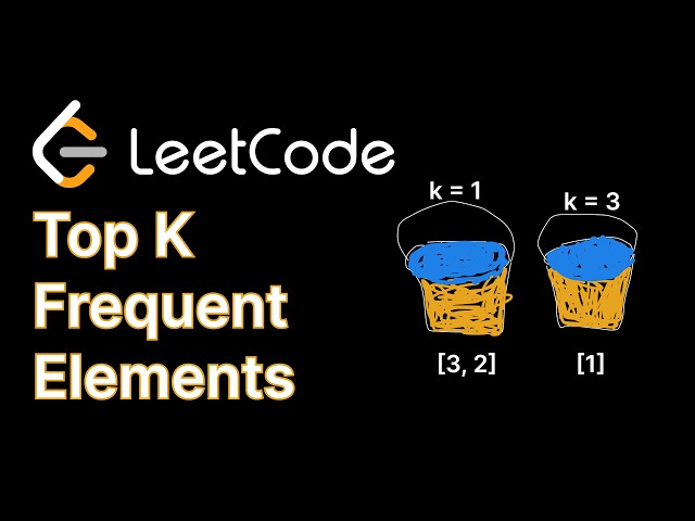 Top K Frequent Elements - Hash Maps & Bucket Sort - Leetcode 347 - C#