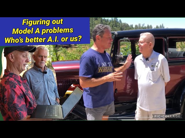 Using A.I. (Artificial Intelligence) to fix a Ford Model A. Who wins? AI or the human experts?