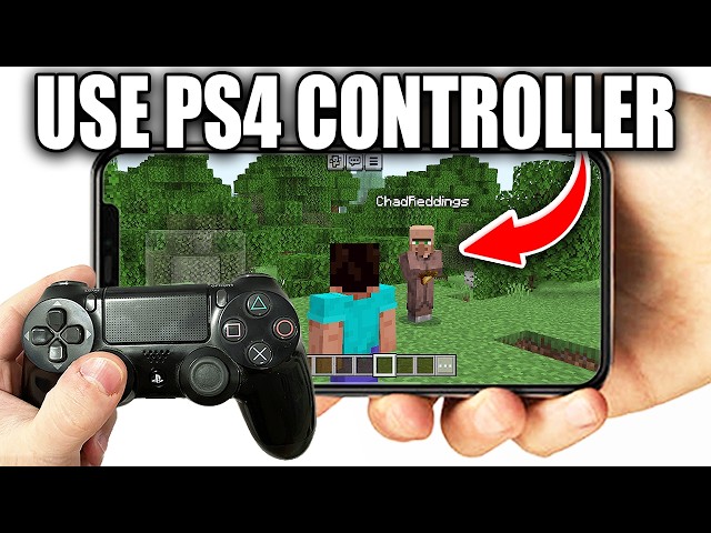 How To Play Minecraft Mobile With PS4 Controller On iPhone Or iPad