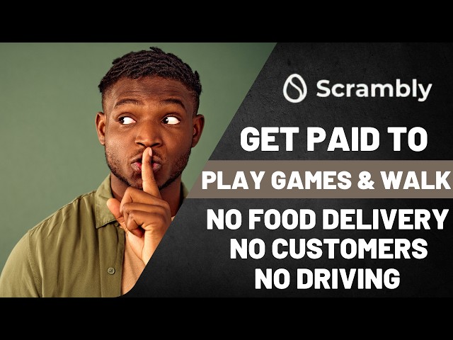 Make Money Online & Get Paid to Play Games with Scrambly (2026)