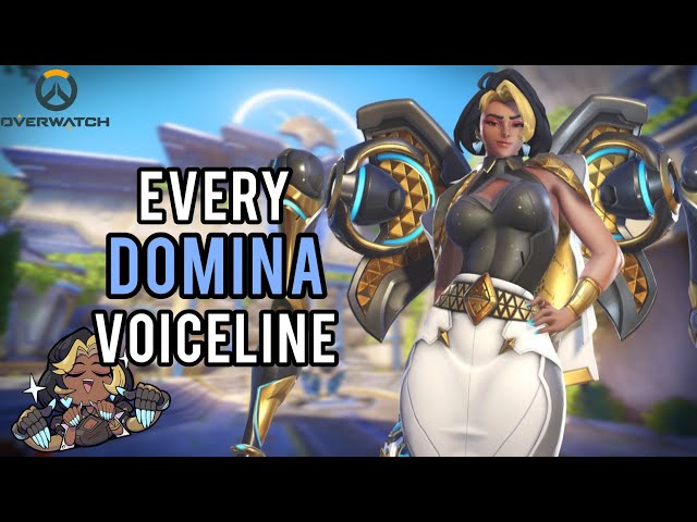 Every Domina Voiceline - Overwatch