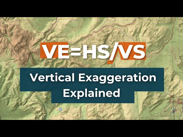 Geography Mapwork: How to calculate Vertical Exaggeration.