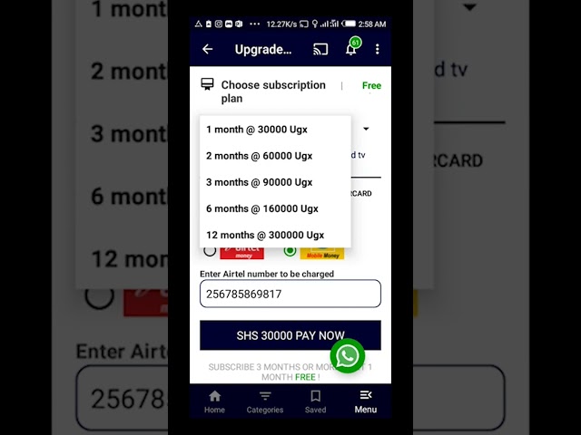 How to pay for munowatch app subscriptions#uganda #munowatch