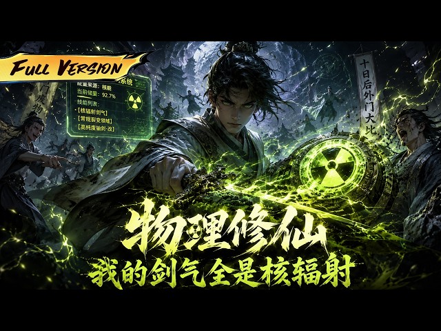 MULTISUB  🔥 【已完結】你們修仙靠靈根？ 我拔出鈾光劍的那一刻，全宗門都在掉頭發！【物理修仙：我的劍氣全是核輻射】全集一口氣#爽劇#漫劇#國漫#一口氣