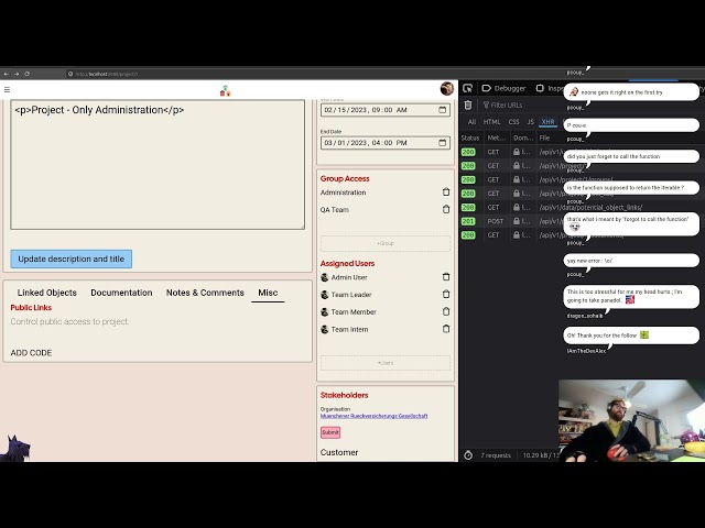 Episode 547 - Web Development - Building an open source project management system