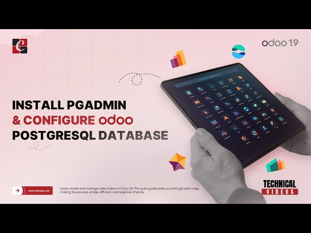 Install pgAdmin & Configure Odoo PostgreSQL Database | EP - 2 | Update Data | Odoo Queries
