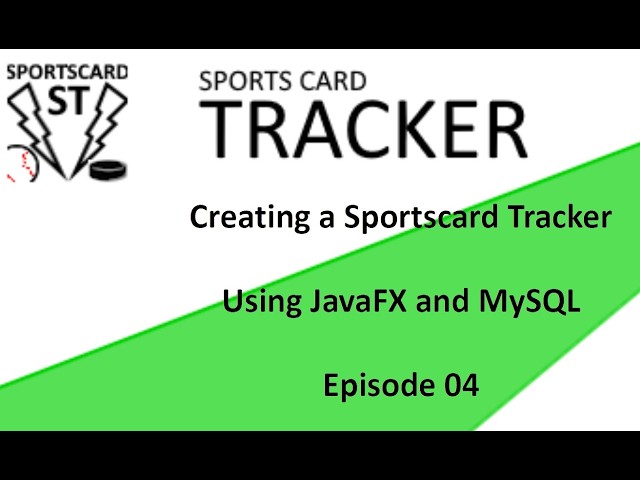 Sports Card Tracker Episode 04