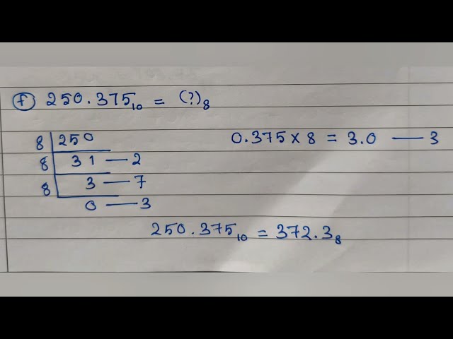 Class 9 Computer Science Chapter 1 | Q6 Solution | Binary, Octal, Hexadecimal Conversions Explained