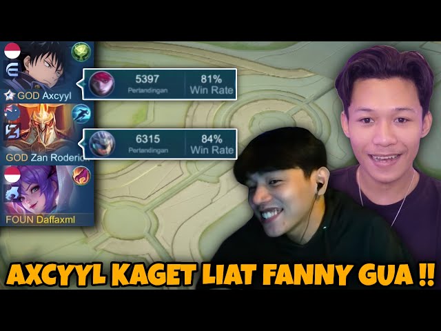 ORDER MABAR AXCYYL !! FANNY GUA FREESTYLE DIBASE MUSUH SAMPAI AXCYYL KAGET !! 