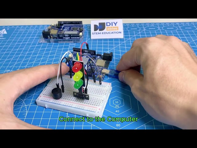 Arduino UNO R4 WiFi - Control GPIO Pins from Your Phone over BLE (DIYables Bluetooth App)