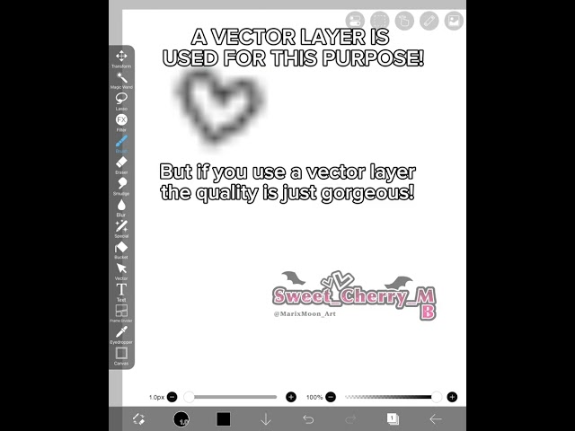 ✨ VECTOR LAYER IS FOR THIS!!! | #tutorial #ibispaint #ibispainttutorial #digitalart 