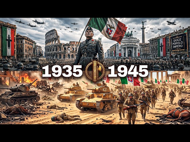 TODA la SEGUNDA GUERRA MUNDIAL desde la Perspectiva de la ITALIA FASCISTA (1939–1945) | Documental