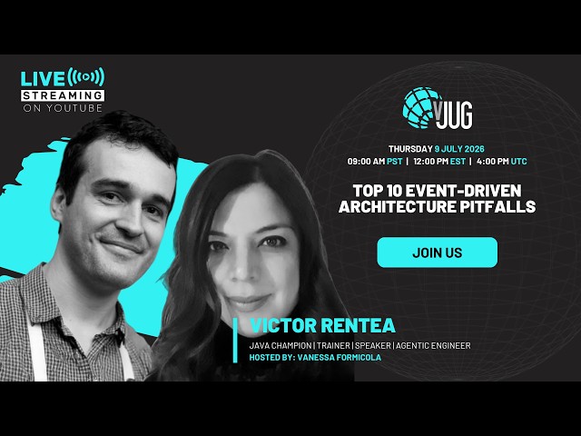 Top 10 Event-Driven Architecture Pitfalls by  Victor Rentea