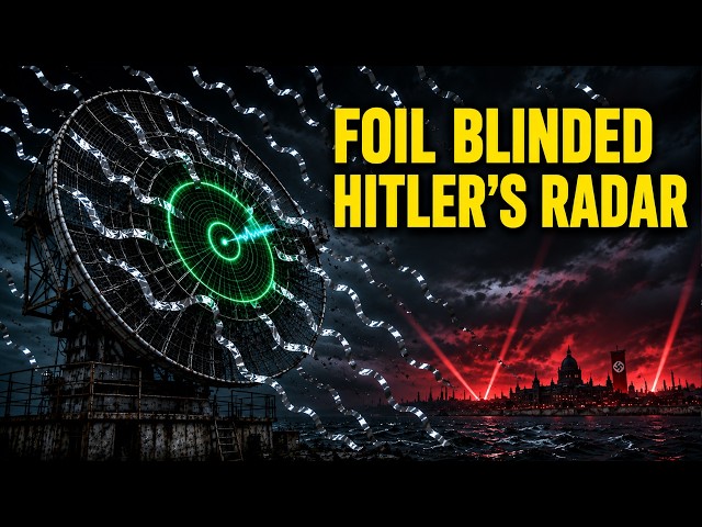 Operation Window — the tin-foil strips that blinded Germany's entire radar network