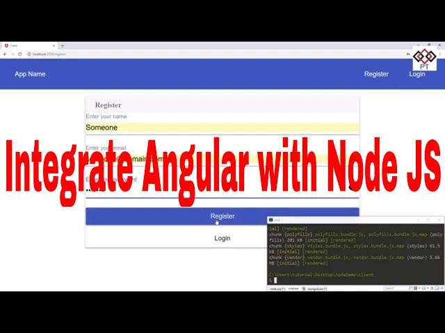 Part 8: Integrate Angular with Node JS
