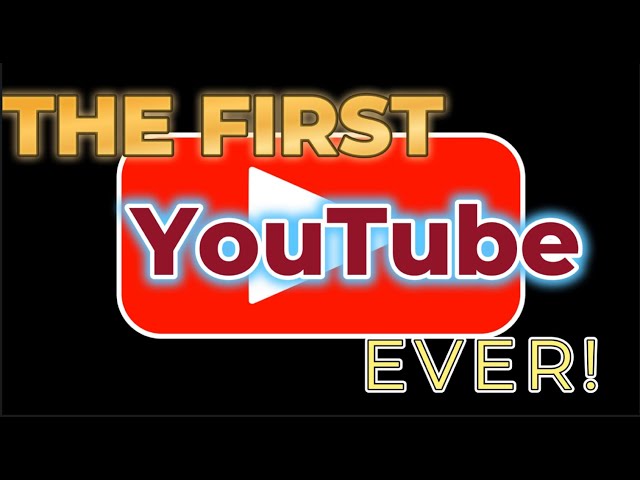 The First YouTube Video Ever