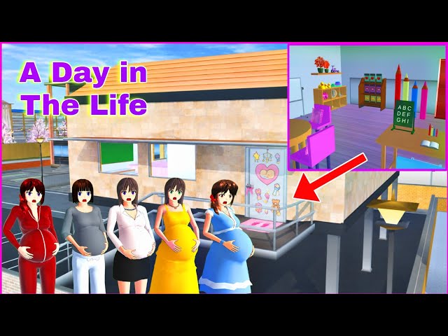 I Adopt the Pregnant Teachers Babies Inside the Secret Adoption House | Sakura School Simulator