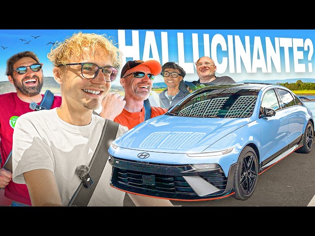 They discover the IONIQ 6 N and are blown away! Ft. @LaChaineEV