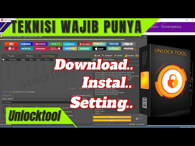 How to Use UNLOCKTOOL, From Downloading, Installing & Settings‼️