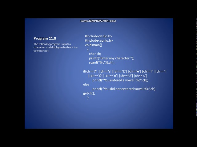 Lecture#7  Ch#11 Decision Constructs  C Language
