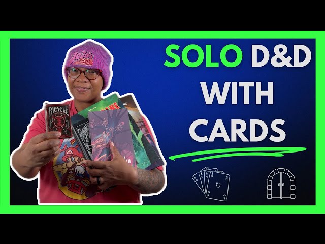 Run D&D Solo With Just a Deck of Cards #TTRPG #SoloRPG #TabletopGaming