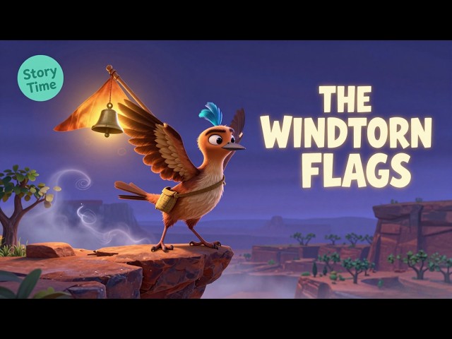 Rilla and the Windtorn Flags 🎐 | Bedtime Story for Kids