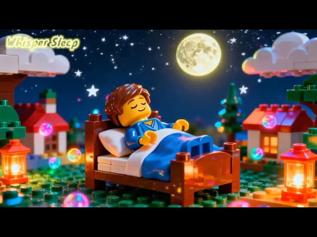 LEGO Sleep Music 🎶 Fall Asleep within 3 minutes 💖 lullabies for babies to go to sleep