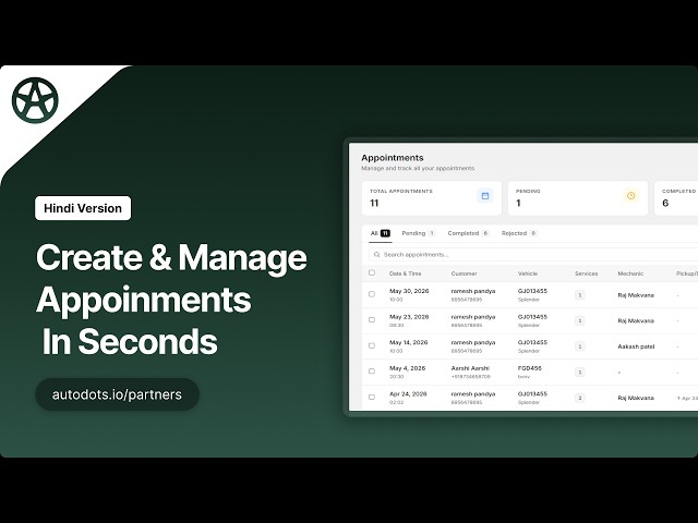How to Manage Garage Bookings & Track Mechanics | Auto Shop Appointment Scheduler Tutorial