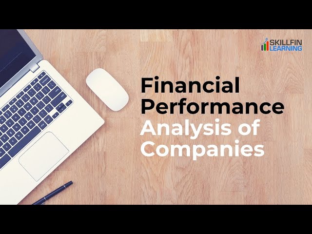 SKILLFIN LEARNING - Financial performance analysis of companies