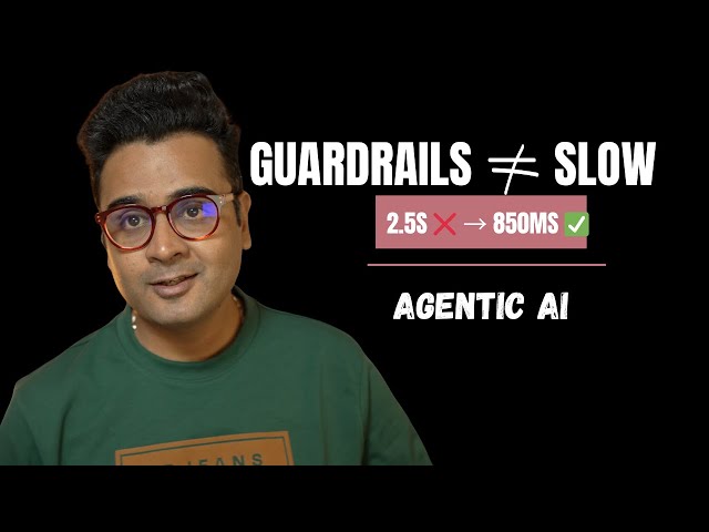 Building Guardrails That Don’t Kill Latency (2.5s → 850ms)