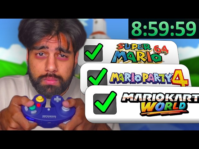 How I accidentally beat the HARDEST Mario Challenge.