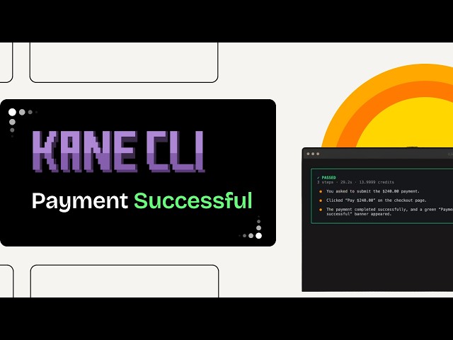 Kane CLI: Test a Hosted Checkout Page in Plain English