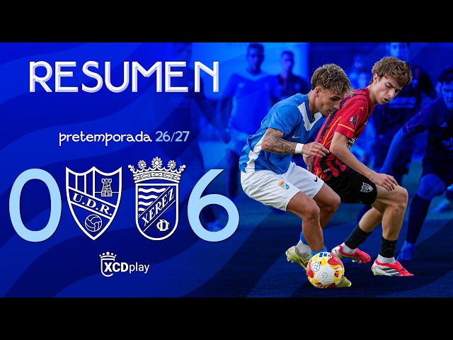 Resumen del UD Roteña 0-6 Xerez CD | #PretemporadaXerez