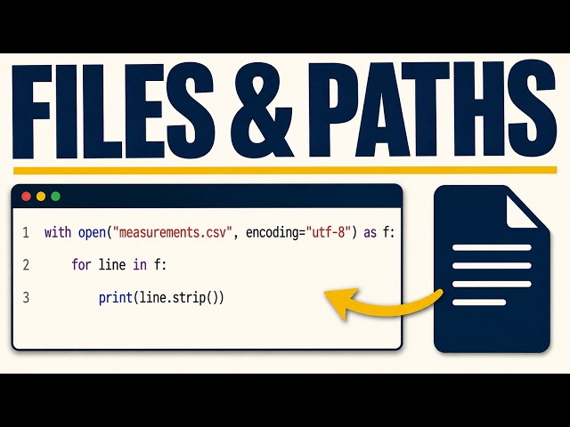 Ep 11: Your Data Outlives Your Program | Files, Paths, and Real Data