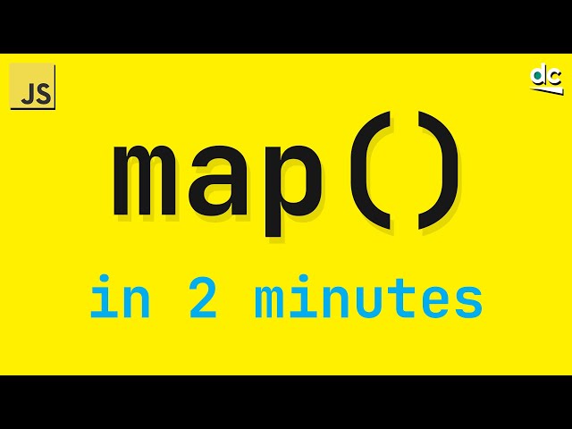 How To Transform Arrays - JavaScript Array Map (In 2 Mins)