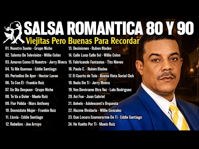 Salsa Romántica 80 y 90 Mix - Viejitas Pero Buenas Para Recordar - Noches de Salsa