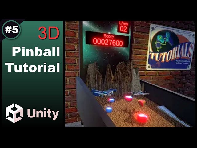 Pinball 3D with Unity | 5 / Sound Manager | German Unity Tutorial - English Subtitles