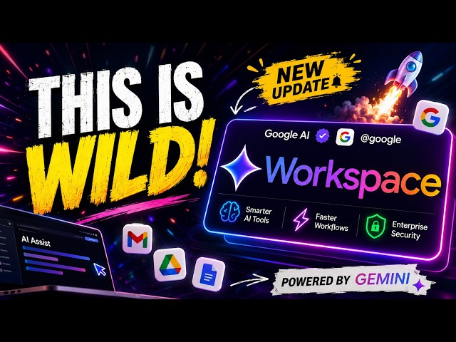 NEW Google Gemini workspace update is Wild!