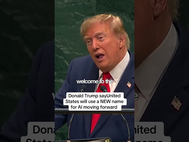 Does he think he owns AI? 😂 #superintelligence #trump #unitednations #donaldtrump #news