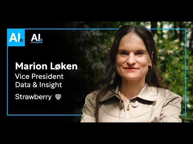 How Strawberry Uses Generative AI & Data Democratisation to Transform Business | Marion Løken