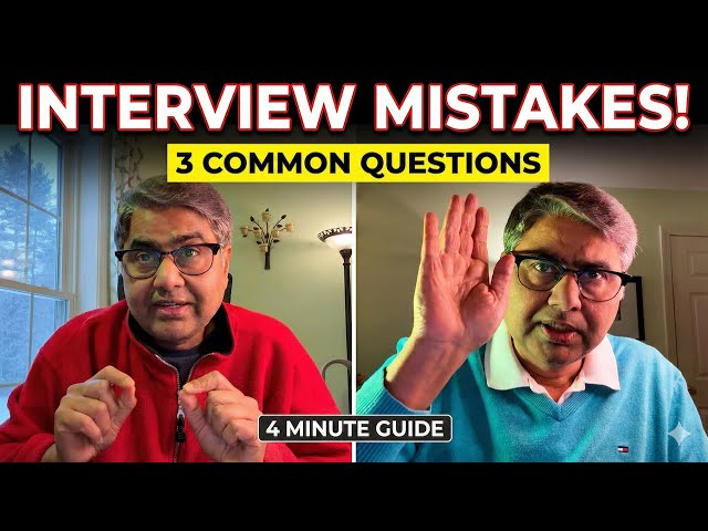 Top 3 Interview Questions & Best Answers in Telugu (Weakness, Why Us?)