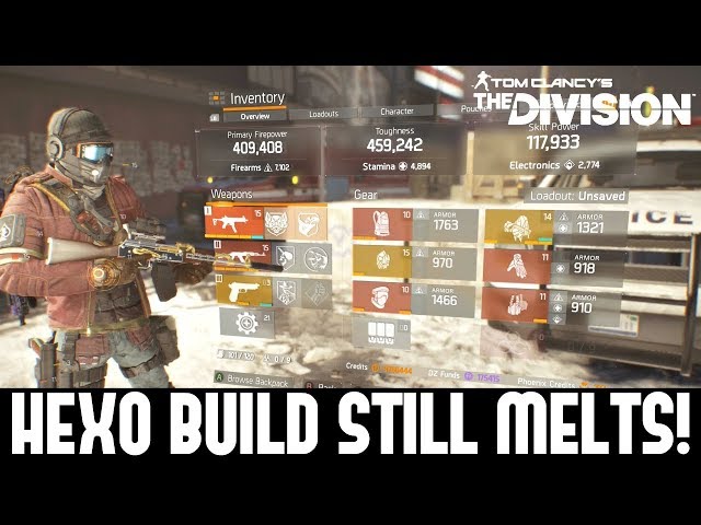 The Division: HEXOTIC BUILD 1.8 STILL STRONG in PVP? Insane DPS & High Toughness!