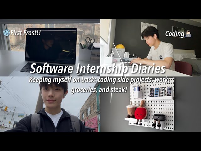 Productive Weekend as a Software Intern Vlog💻📝: Coding Projects, Cooking, and Netflix Dramas!